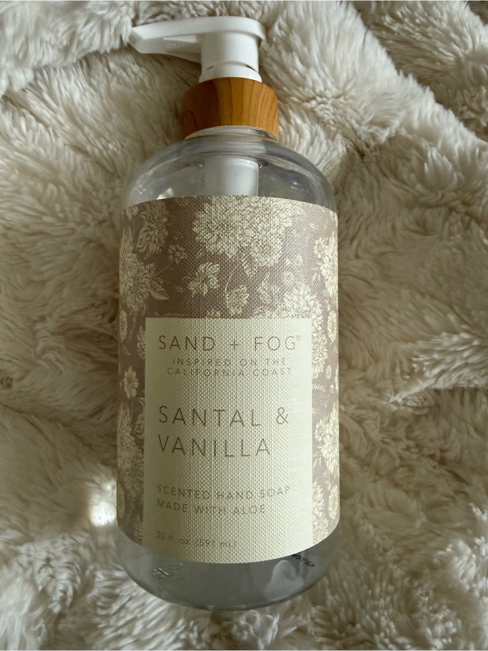 Sand & Fog- Santal & Vanilla Scented Hand Soap